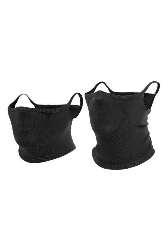 2 PCS Outdoor Sport Mask & Ear-Loop Neck Gaiter,All-Season Cycling Face Cover Seamless Comfortable,High Elastic Breathable Scarf for Outdoor Activities