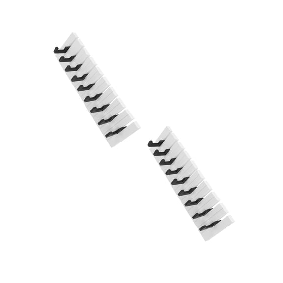 unbranded 2pcs Hallway Wall Row Hook Nordic Style Clothes Hook Kindergarten Decorative Hanger