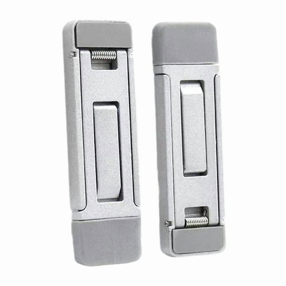 2 PCS Portable Laptop Stand Mini Zinc Alloy Laptop Feet Lifter Foldable Laptop Cooling Riser