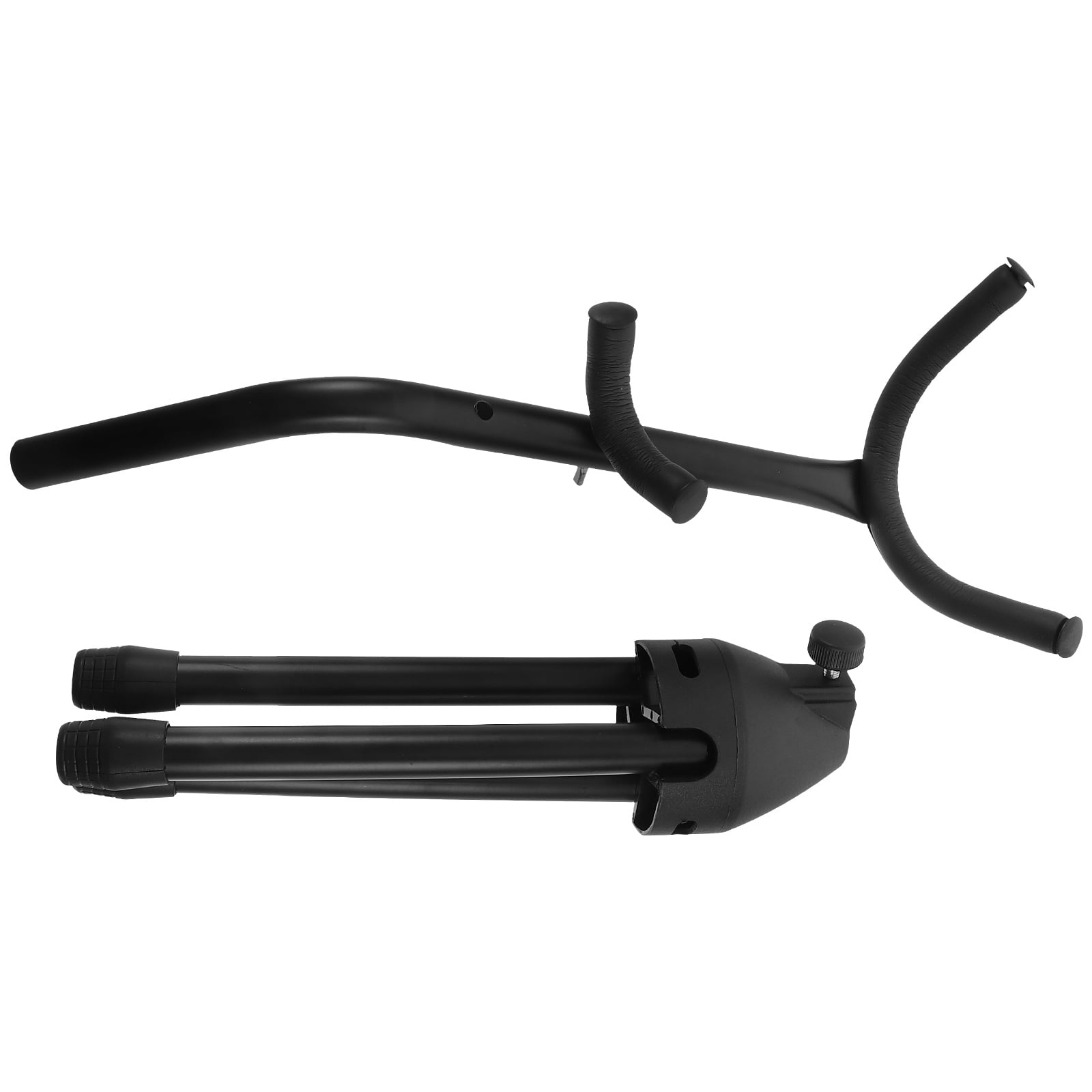 2 PCS Portable Music Guitar and Record Stand Random Accessory Saxophone
