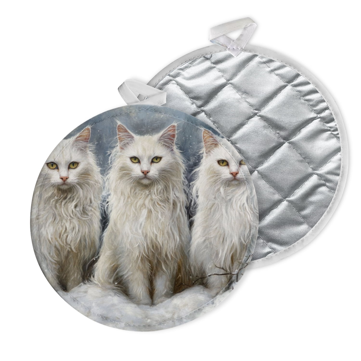 2 PCS Pot Holders for Kitchen,Potholders Sets with Hook for Oven ...