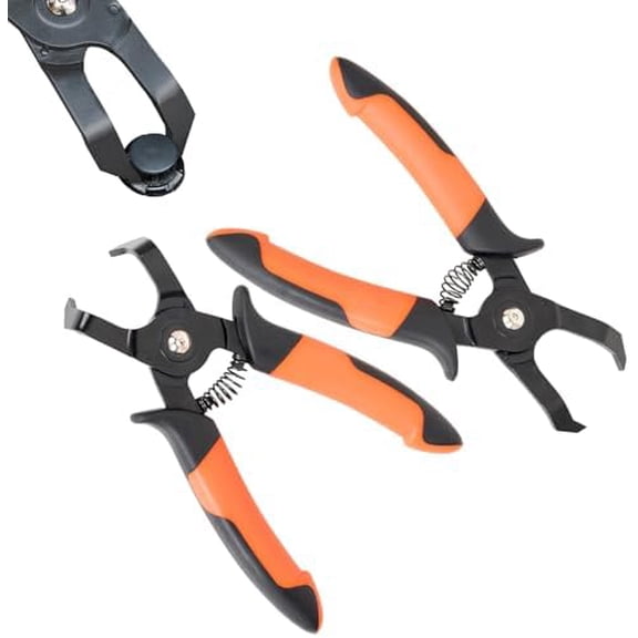 2 PCS Push Pin Pliers Set Auto Panel Clip and Trim Removal Tool Includes 30 Degree and 80 Degree Pliers Easily Removes Plastic Fasteners and Rivets$$Vehicle Parts & Accessories
