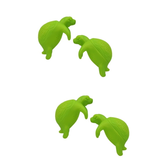 2 PCS Rats Tea Coffee Sugar Canisters Loose Leaf Strainer Animal-shaped Makers