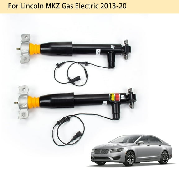 2 PCS Rear Shock Struts Assys Electric GAS DOHC For Lincoln MKZ 2013-2020