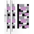 2 PCS Refrigerator Door Handle Covers, Abstract Art Adjustable Kitchen ...