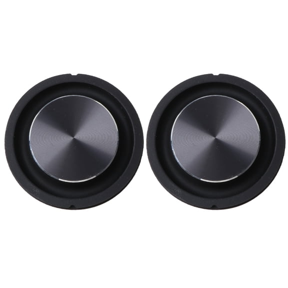 2 PCS Round Audio Speaker Passive Bass Woofer Diaphragm Plate for Car Home Home