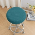 thumbnail image 1 of 2 PCS Round Stretch Bar Stool Covers,High Elastic Non-slip Circle Chair Covers with Elastic Band,Washable Removable Stool Cushion Slipcover,Soft Round Bar Stool Seat Covers for Dining Room Banquet, 1 of 7