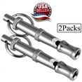 thumbnail image 1 of 2 PCS SET Hot Pet Dog Training Whistle Dog Obedience Stop Barking Pet Adjustable VeniCare, 1 of 3