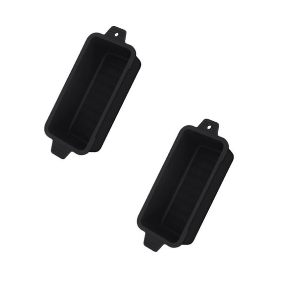 2 PCS Silicone Grease Cup Liners for Blackstone 8.4Inch Griddle,Reusable Grease Catcher Cup Liner Grill Grease Tray,Durable Drip Pans Blackstone Griddle Accessories,Black