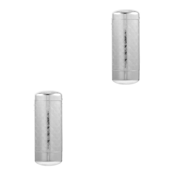 2 PCS Slim Metal Glasses Case Hard Shell Blue Light Blocking Women's Eyeglass