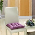 thumbnail image 1 of 2 PCS Soft Solid Color Thicken Removable Non-slip Dining Room Indoor Outdoor Chair Cushions, Washable Seat Pad Chair Pad with Ties for Soft Chair Cushion for Office Chair, Car, Home Decoration, 1 of 3
