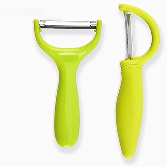 2 PCS Special Peelers for Kitchen, Fruit Peeler Apple Peeler, Potato Peeler set, Carrot Peeler, Cucumber Peeler and other Vegetable Peeler, Suitable for Left and Right Hand Use