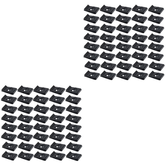 2 PCS Spire Fastener Clips Motorcycle Accessories U Nut Fasteners Fairing