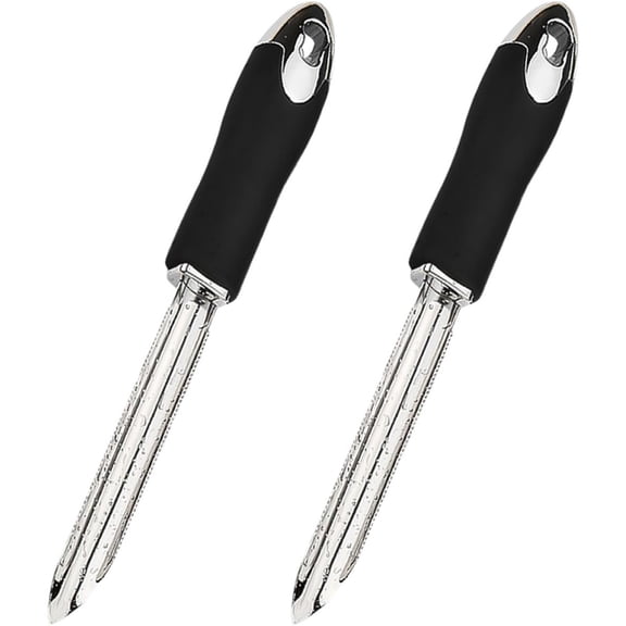 2 PCS Stainless Steel Jalapeno Chili Pepper Zucchini Cucumber Vegetable Eggplant Potato Apple Corer for Kitchen