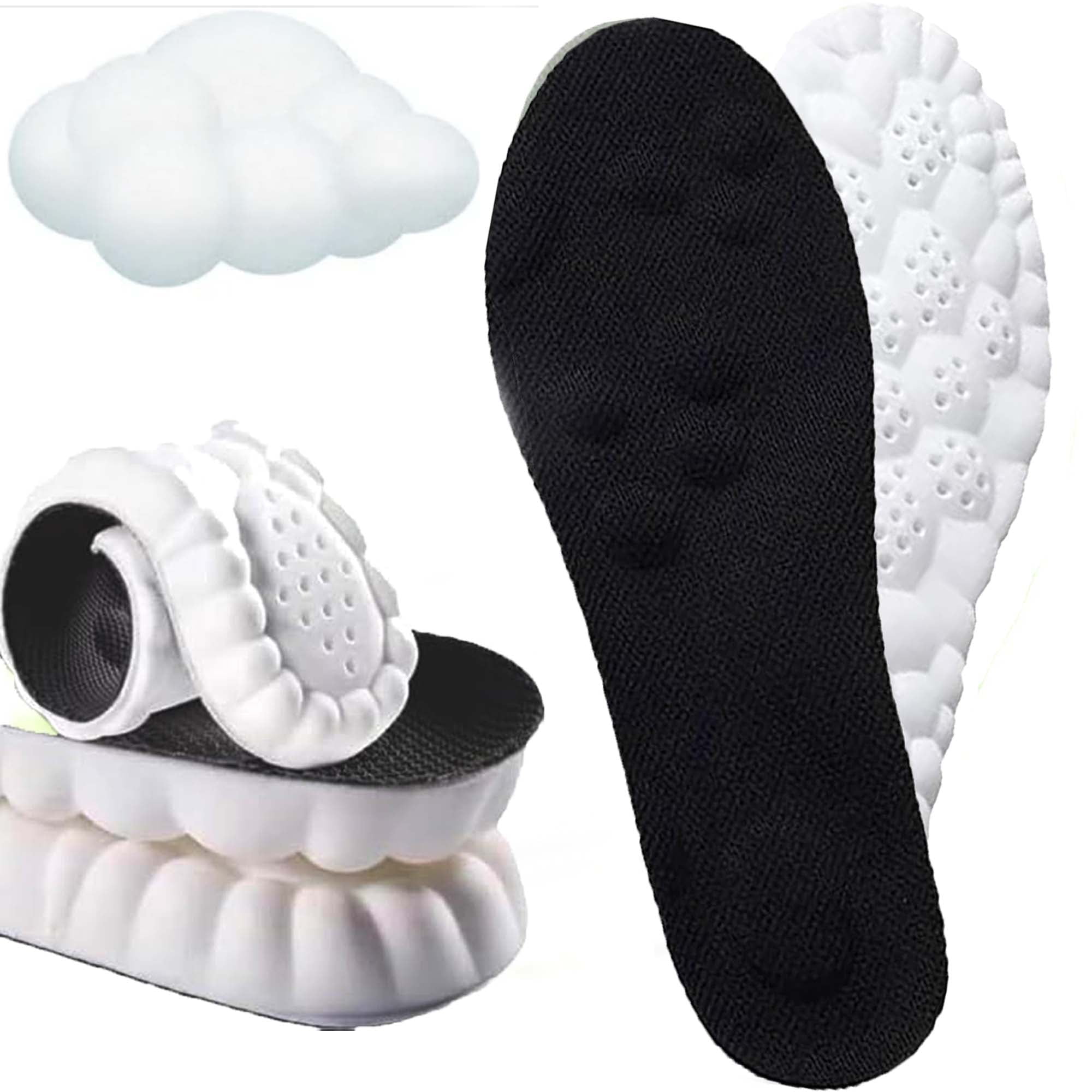 Steppers Massage Einlegesohlen - 4D Cloud Memory Foam Für Damen & Herren