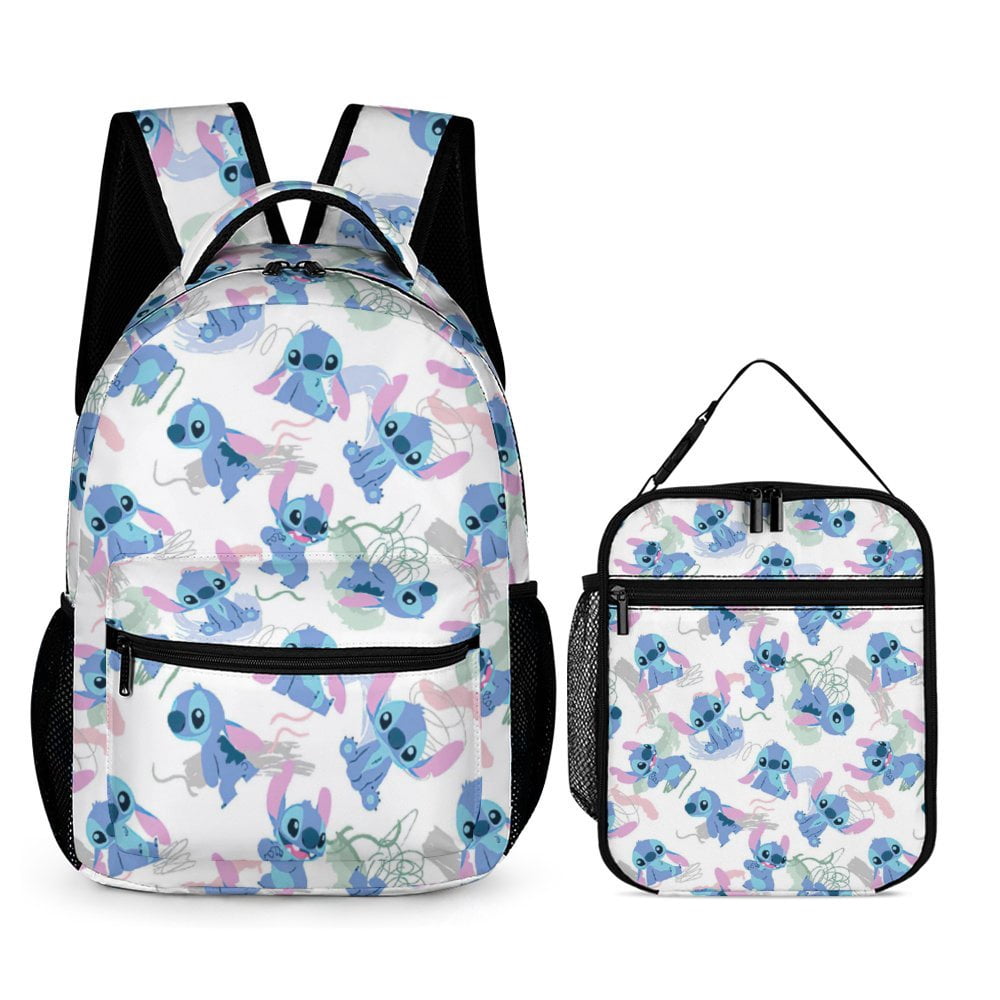 s School Bookbag Backpack With Lunch Bag for Teen Students