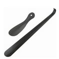 2 PCS Straight Handle Shoe Horn Anti Bending Stainless Steel Shoehorn