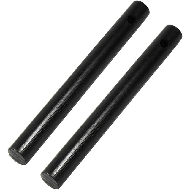 2 PCS Survival Drilled Ferrocerium Ferro Rod Flint Fire Starter Rods (2