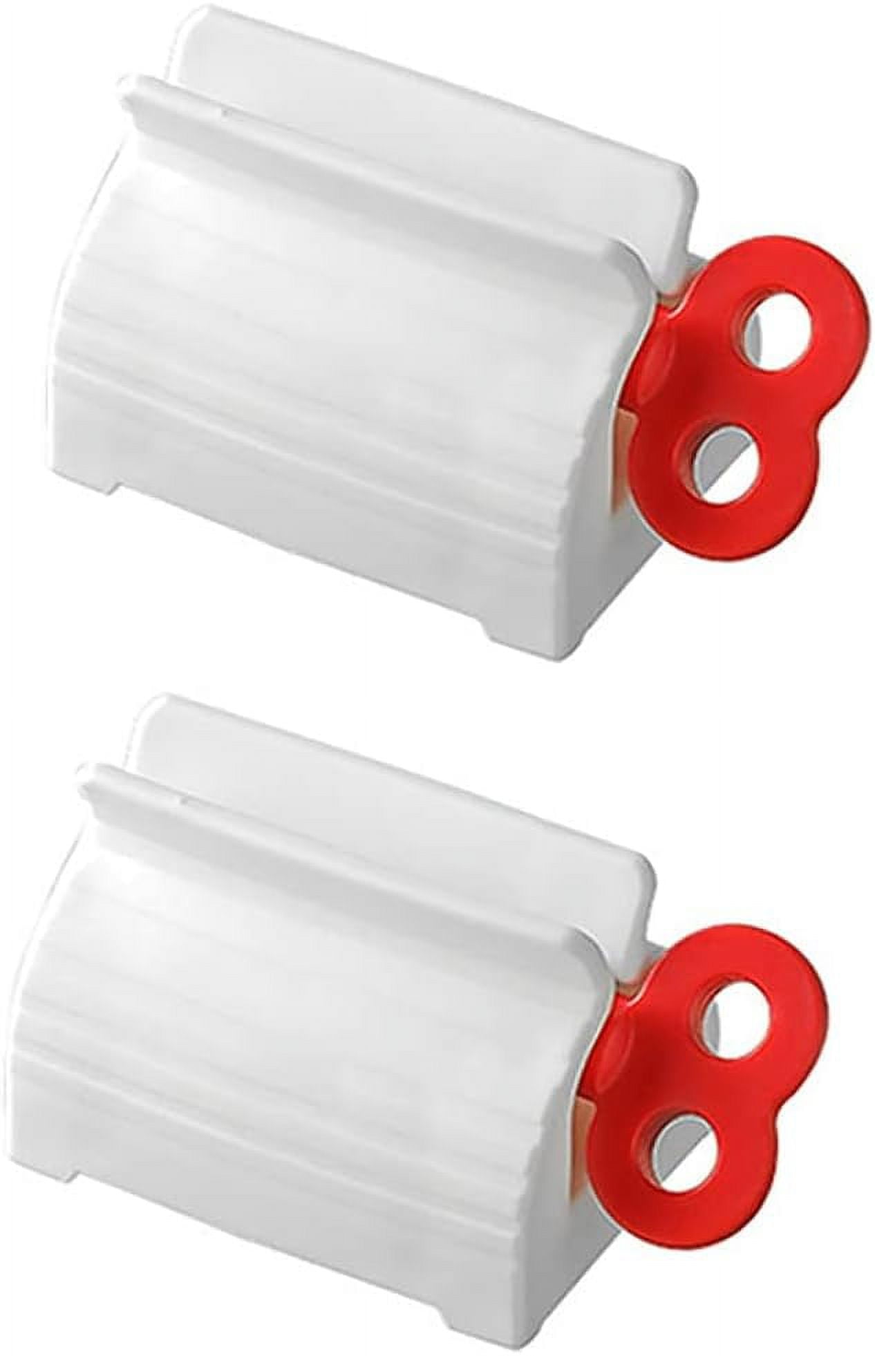 2 PCS Toothpaste Squeezer, Rolling Tube Toothpaste Squeezer Seat Holder