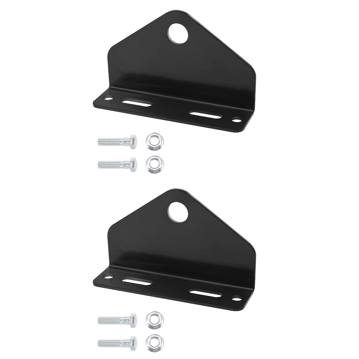 2 PCS Trailer Hitch Mower Accessories Zero Turn Steel Hook Car Ramps