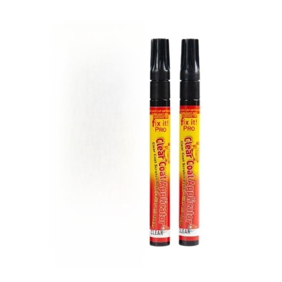 2 PCS Transparent Car Scratch Repair Pen, Touch Up Paint Pen, Universal for All Car Surfaces, Easy to Use