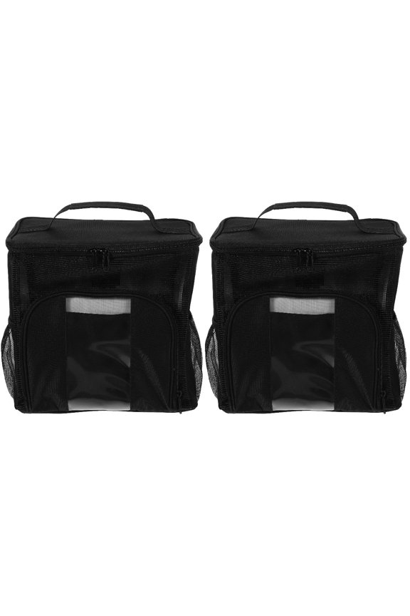 2 PCS Travel Toiletry Bag College Dorm Essentials Camping Items Traveling High Capacity Makeup Bundle