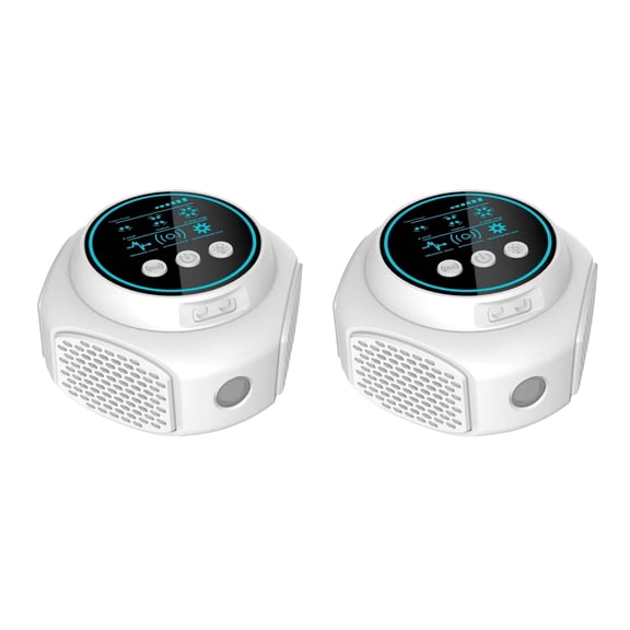 2 PCS Ultrasonic Pest Repellent Plug-in, Electronic Mouse Traps and Insect Repellent, High-Power Pest Repeller for House Garage Basement Attic (White)