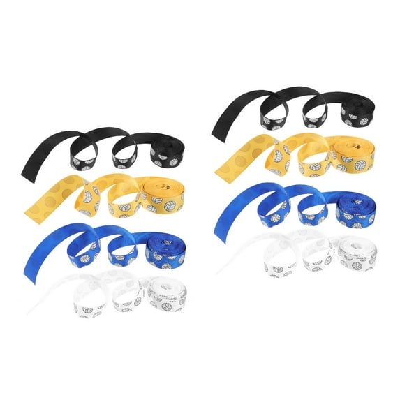 Nicehomfit Elegant Style Volleyball Ribbon Assorted Color for Craft Projects