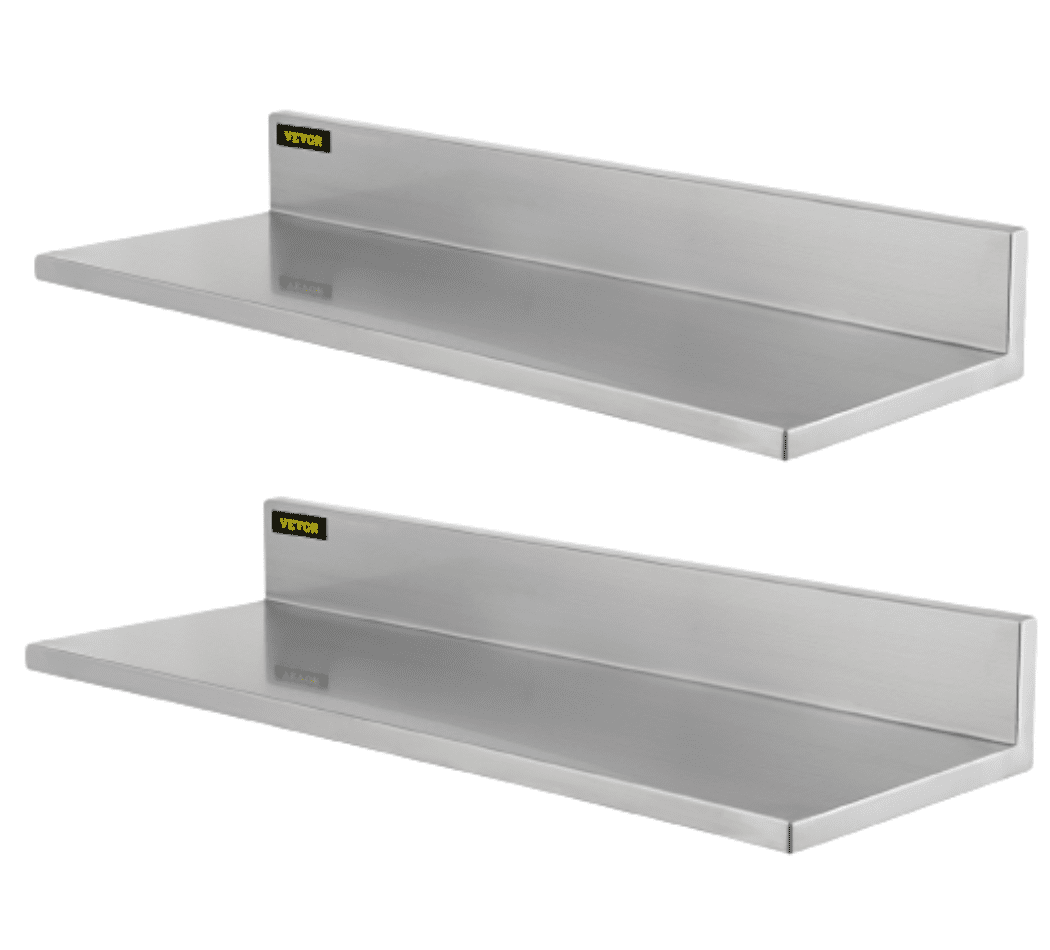 VEVOR Pcs Stainless Steel Wall Shelf Max Load Philippines Ubuy