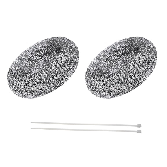 2 PCS Washing Machine Drain Lint Tra, Lint Traps, Lint Catcher for Washing Machine, With 2 Cable Ties