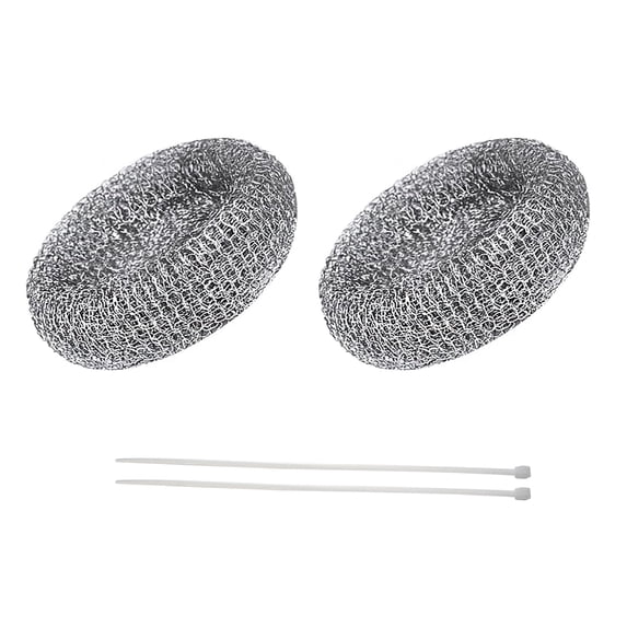 2 PCS Washing Machine Drain Lint Tra, Lint Traps, Lint Catcher for Washing Machine, With 2 Cable Ties