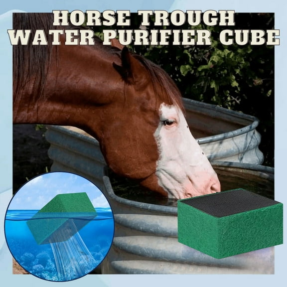 2 PCS Water Purifier Cube for Livestock,Aquarium Water Filter Cube,Reusable Activated Carbon Compressed Honeycomb High Absorption Aquarium Filter,Fish Tank Purifier for Fish Tan,Ponds,Saltwater,Fres