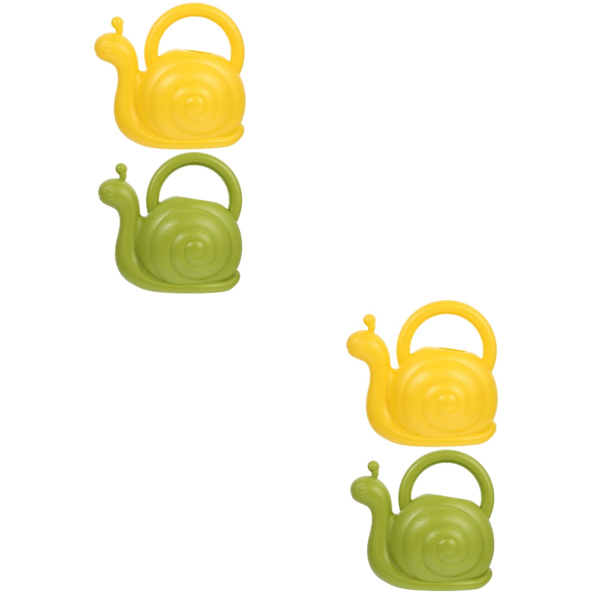 2 Pieces Watering Can Garden Pot Plant Sprayer Bottle Pitcher Kettle Child Green