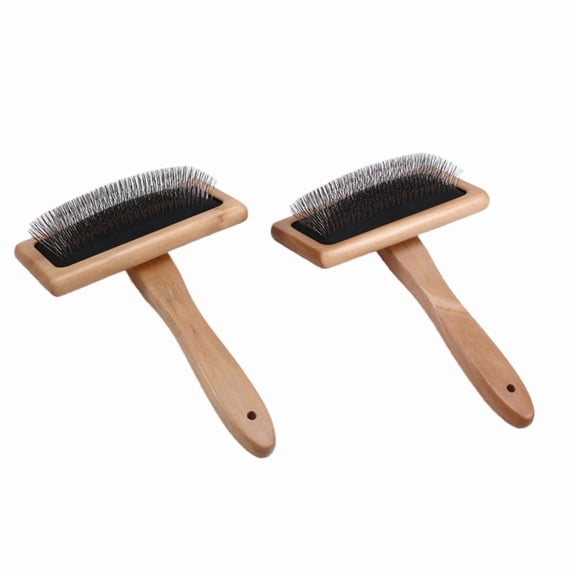 2 PCS Wool Carders, 6.1InchX4.8Inch Large Hand Carders for Wool, Craft Wool Felt Mixing T C2159