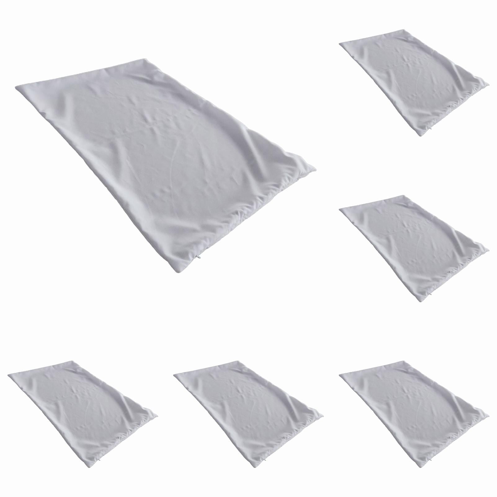 2 PCS Zippered Pillow Protector Pillow 20*27 Hair Pillowcase Sill