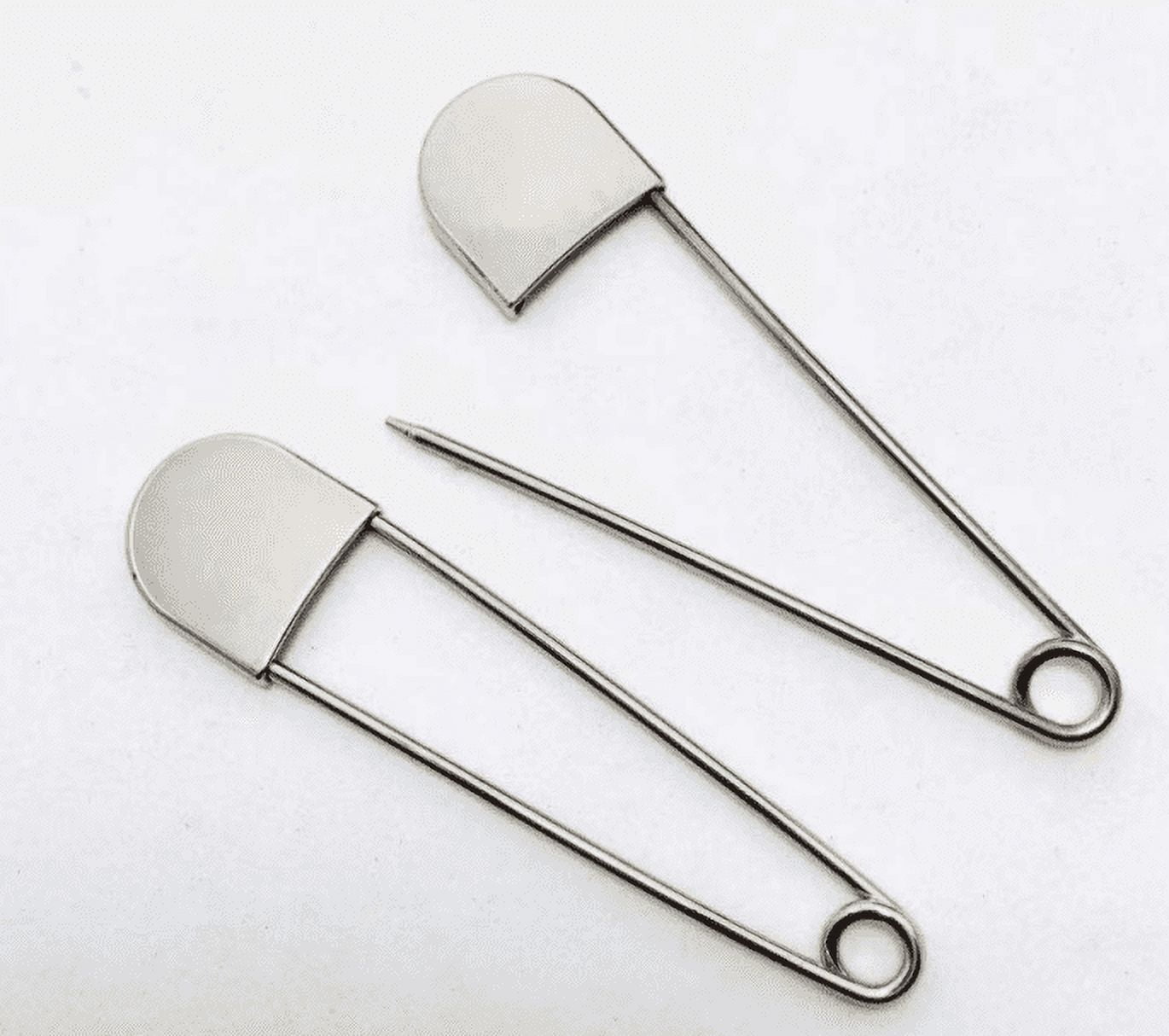  6 Piece Stainless Steel Heavy Duty Safety Pins, Bulk Extra  Large Heavy Duty Power Pins for Blankets, Skirts and Kilt Sewing Crafts  Fashion Decorations