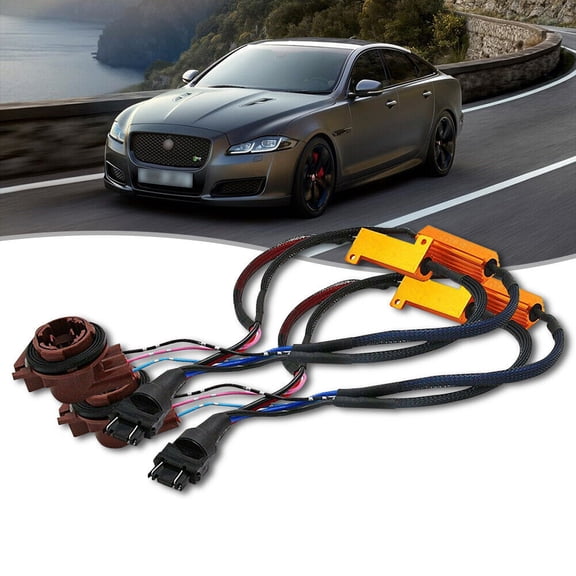 2 PCs 3157 Decoder Load Resistor Fix LED Turn Signal Hyper Flash Error Canceller