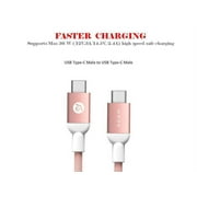 2 PK Adam Elements USB Cable 6.6ft, [20V 5A] AUX USB-C to USB-C Fast Charging Cable