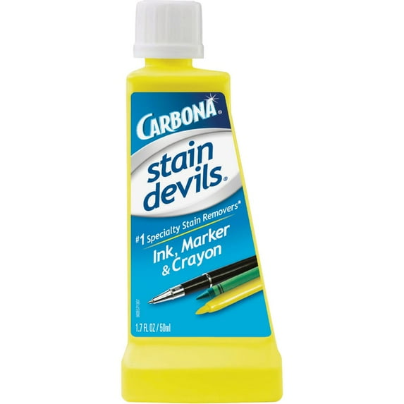 2 PK, Carbona 404/24-Carbona Stain Devils 1.7 Oz. Formula 3 Ink, Marker, & Crayon Stain Remover