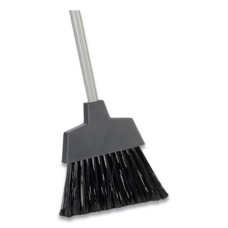 2 PK,Coastwide Professional Polypropylene Bristle Angled Broom, 51" Handle, Gray (24420010)