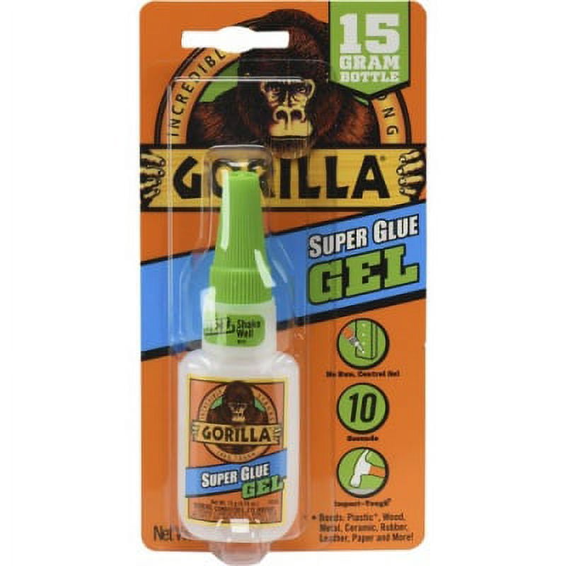 2 PK,Gorilla Glue Glue Glue Gorilla Glue Glue Super Glue Gel (7600101)