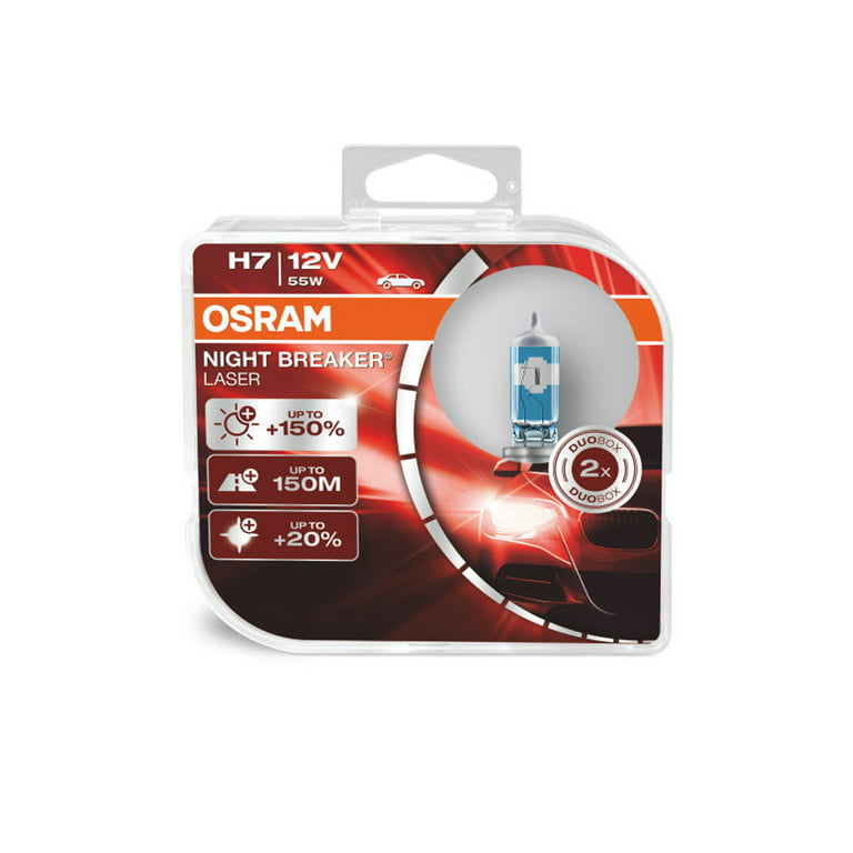 2 bombillas OSRAM Night Breaker Laser H7 12 V 55 W - Norauto