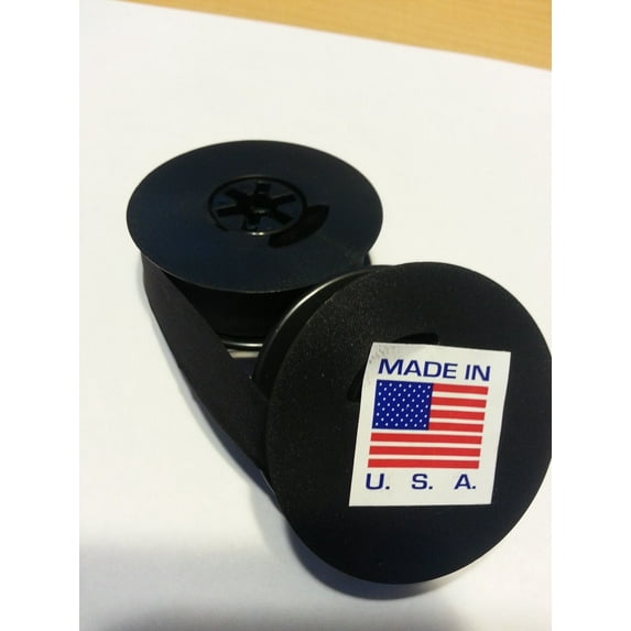 2 PK Saver! Universal Typewriter Ribbon Spool Black For Less FAST FREE SHIPPING!