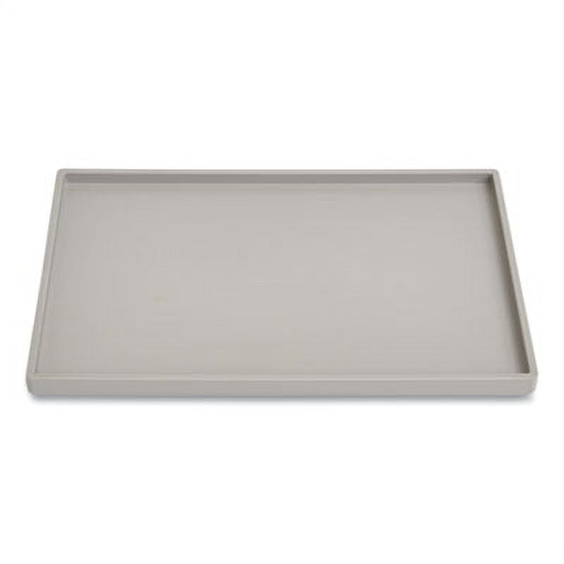 Slim Stackable Plastic Mail and Supplies Tray, 1 Section, #6 1/4 to #16 Envelopes, 6.85 x 9.88 x 0.47, Gray Slim Stackable Plastic Mail and Supplies Tray, 1 Section, #6 1/4 to #16 Envelopes, 6.85 x 9.88 x 0.47, Gray