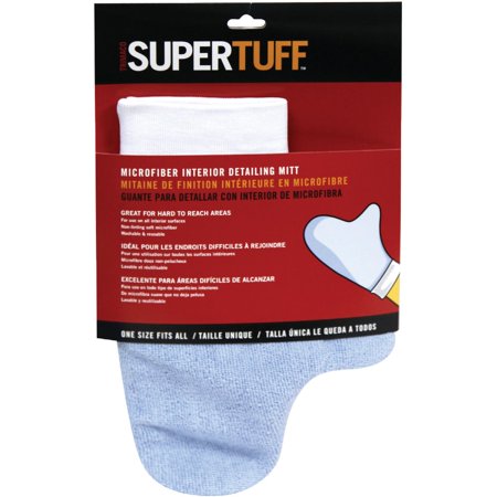 2 PK, Trimaco 10904-Trimaco Supertuff Microfiber Interior Detailing Mitt