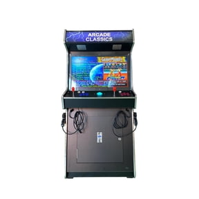 2 PLAYER STANDUP Arcade Machine With 2 shooting Guns 4600 Games Multi-cade Upright Retro Cabinet Black