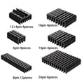 thumbnail image 1 of 2. PVC Computer Cord Guide Combs 1.8-2.5mm Sleeved Line Arrangement Tool, 34pcs, 1 of 8