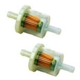 thumbnail image 1 of (2 PacK) Fuel Filter Compatible with Briggs & Stratton, Kawasaki, Kohler & Tecumseh Small Engines and More / 49019-0027, 12 050 13S, 120-562, 07-107, 493629 / 7998, 7998-2PK, 1 of 1