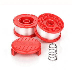 2 Pack 0.065",30Ft String Trimmer Spool Line Compatible with Craftsman CMZST065/CMZST120SC (2 Replacement Spools+1Cap+1Spring)