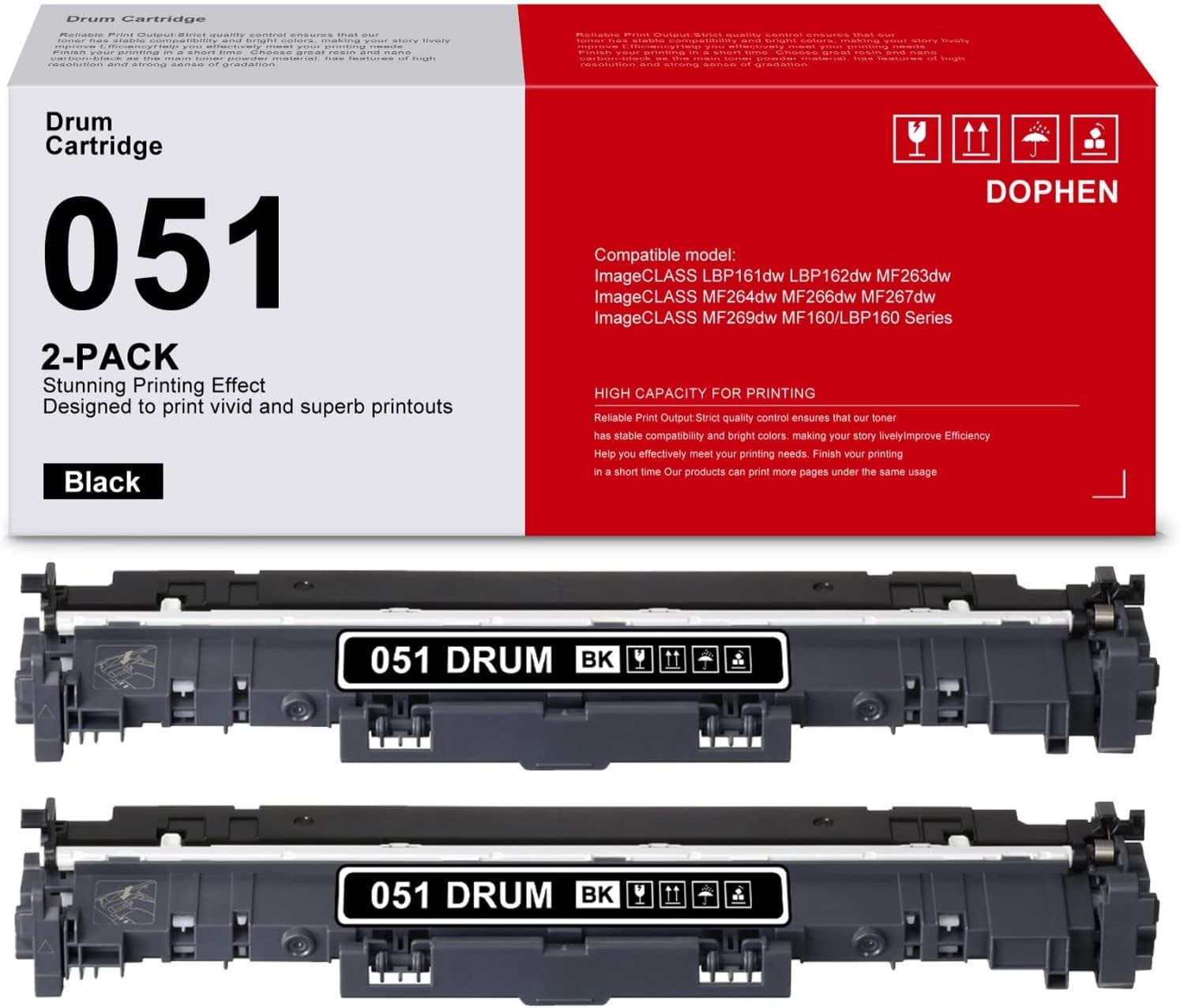 4本セット　Canon DRUM Cartridge Canon, CNMCRTDG049DRUM, Canon imageCLASS Drum 049, 1 Each
